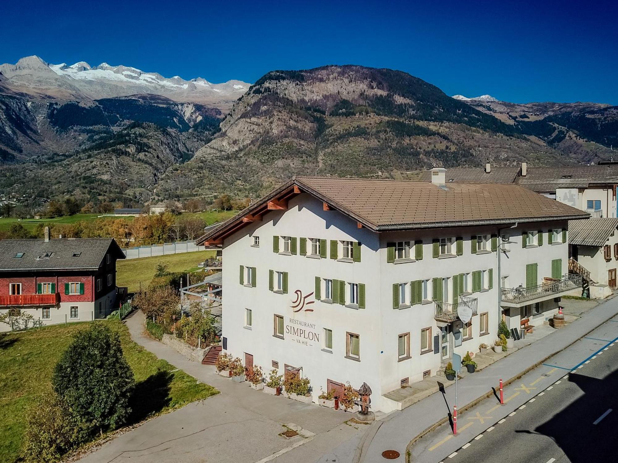 Hotel Restaurant Simplon Бриг Екстериор снимка